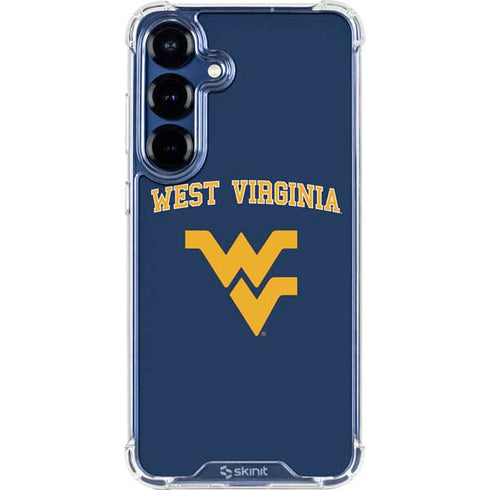West Virginia University Est 1867 Galaxy S25 FE Clear Case