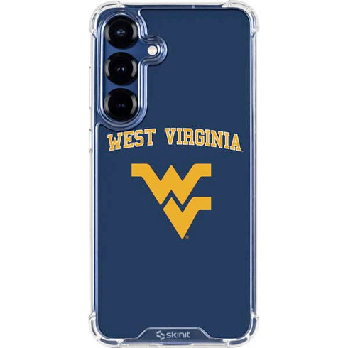 West Virginia University Est 1867 Galaxy S25 Plus Clear Case