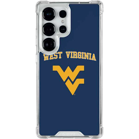 West Virginia University Est 1867 Galaxy S25 Ultra Clear Case