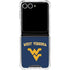 West Virginia University Est 1867 Galaxy Z Flip7 Clear Case