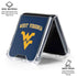 West Virginia University Est 1867 Galaxy Z Flip7 Clear Case