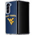 West Virginia University Est 1867 Galaxy Z Fold5 5G Clear Case
