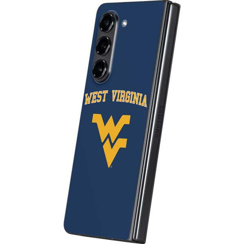 West Virginia University Est 1867 Galaxy Z Fold5 5G Skin
