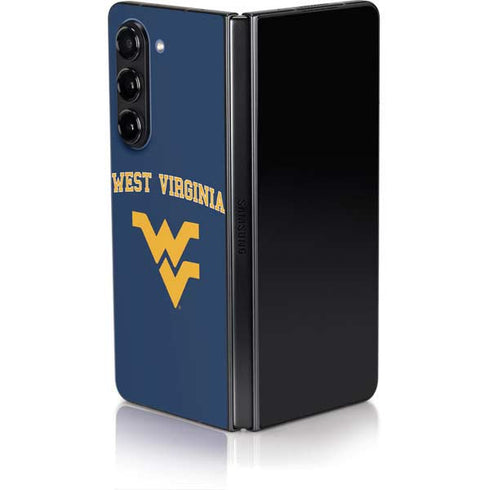 West Virginia University Est 1867 Galaxy Z Fold5 5G Skin