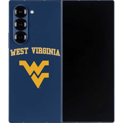 West Virginia University Est 1867 Galaxy Z Fold6 Skin