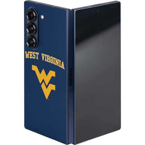 West Virginia University Est 1867 Galaxy Z Fold6 Skin