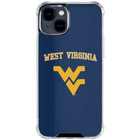 West Virginia University Est 1867 iPhone 15 Clear Case
