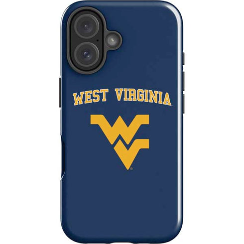 West Virginia University Est 1867 iPhone 16 Impact Case