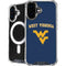 West Virginia University Est 1867 iPhone 16 MagSafe Case