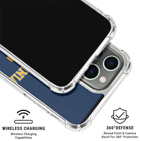 West Virginia University Est 1867 iPhone 16 Pro Clear Case