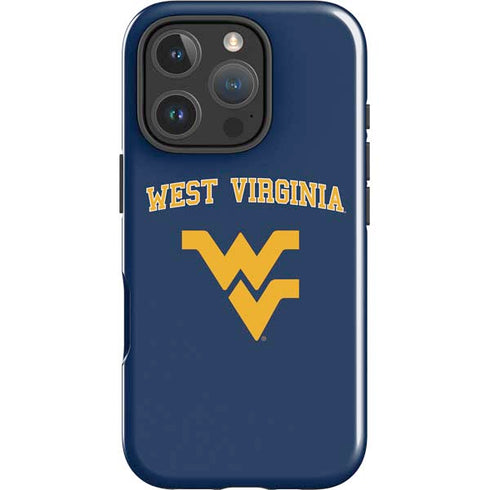 West Virginia University Est 1867 iPhone 16 Pro Impact Case
