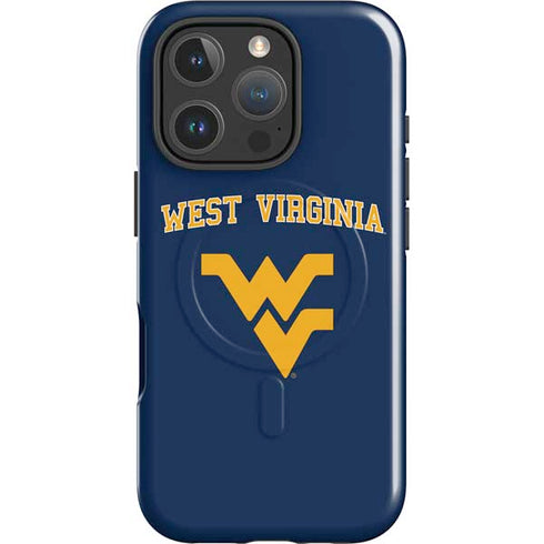 West Virginia University Est 1867 iPhone 16 Pro Magsafe Impact Case
