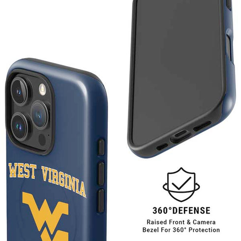 West Virginia University Est 1867 iPhone 16 Pro Magsafe Impact Case