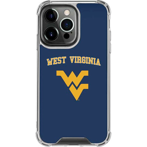 West Virginia University Est 1867 iPhone 16 Pro Max Clear Case