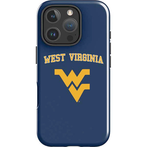 West Virginia University Est 1867 iPhone 16 Pro Max Impact Case
