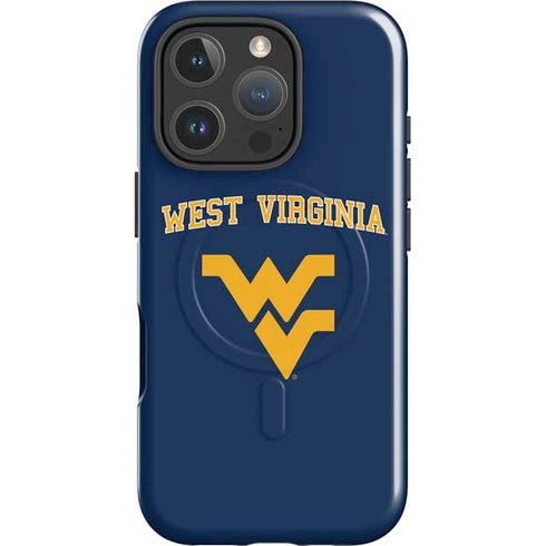 West Virginia University Est 1867 iPhone 16 Pro Max Magsafe Impact Case