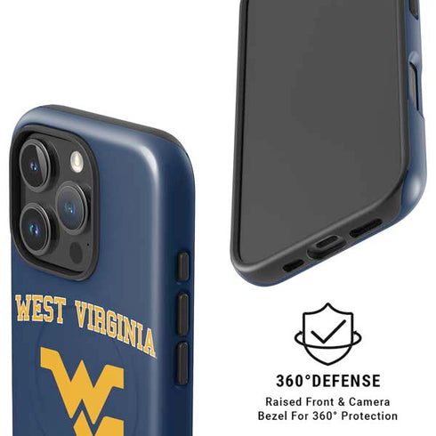 West Virginia University Est 1867 iPhone 16 Pro Max Magsafe Impact Case