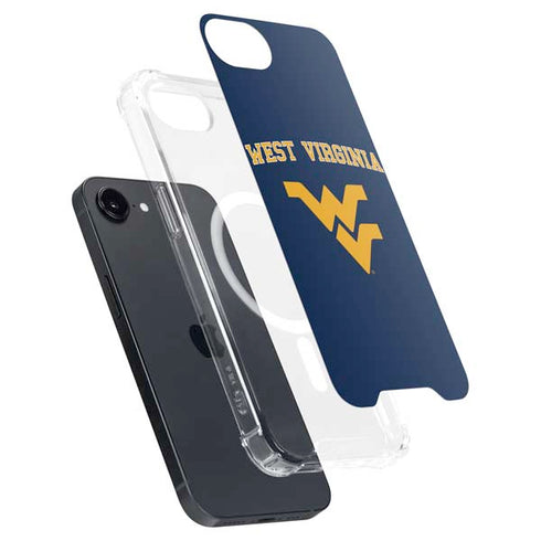 West Virginia University Est 1867 iPhone 16e MagSafe Case