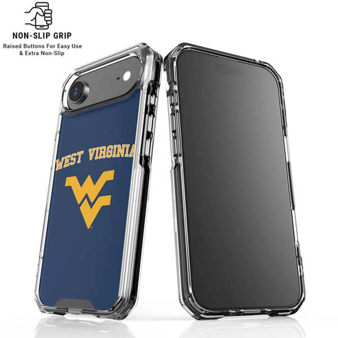 West Virginia University Est 1867 iPhone 17 Air Clear Case