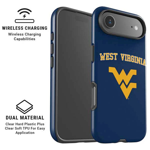 West Virginia University Est 1867 iPhone 17 Air Magsafe Impact Case