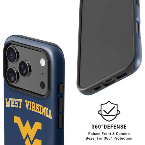 West Virginia University Est 1867 iPhone 17 Pro Magsafe Impact Case