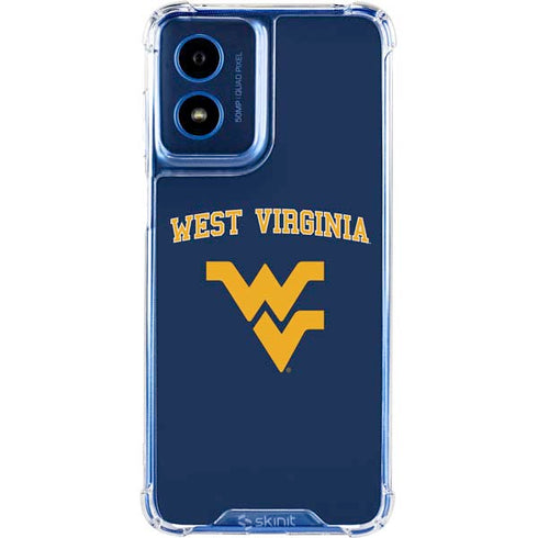 West Virginia University Est 1867 Moto G 5G (2024) Clear Case