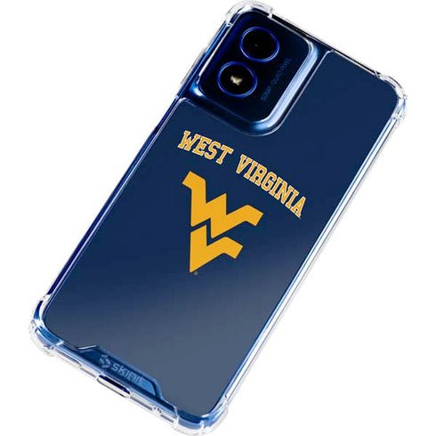 West Virginia University Est 1867 Moto G 5G (2024) Clear Case