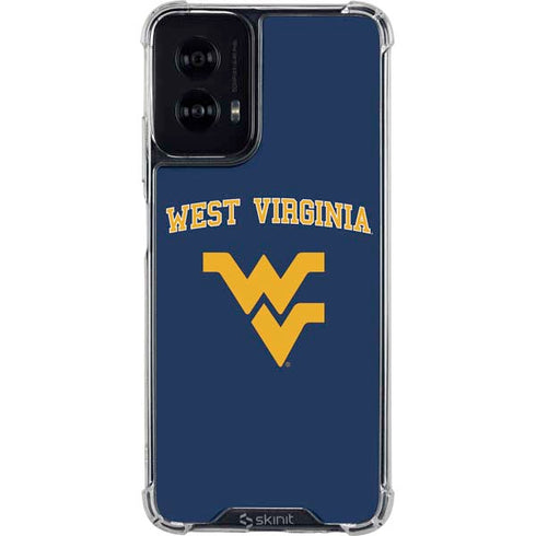 West Virginia University Est 1867 Moto G Power 5G (2024) Clear Case
