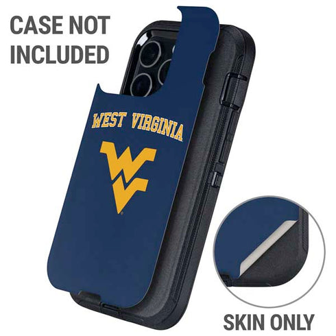 West Virginia University Est 1867 Otterbox Defender iPhone Skin
