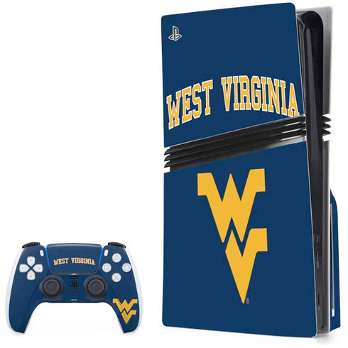 West Virginia University Est 1867 PlayStation PS5 Skins