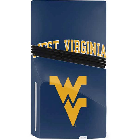 West Virginia University Est 1867 PS5 Pro Disk Bundle Skin
