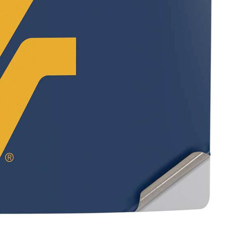 West Virginia University Est 1867 PS5 Pro Disk Console Skin