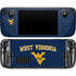 West Virginia University Est 1867 Steam Deck Handheld Gaming Computer OLED Skin