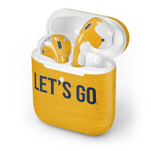 West Virginia University Mountaineers Apple AirPods 2 Skin