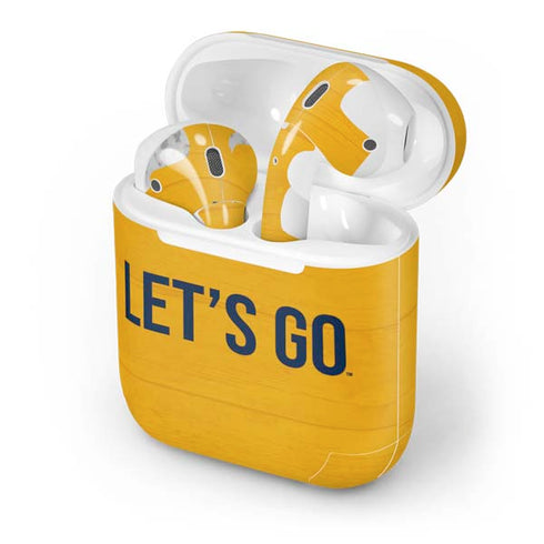 West Virginia University Mountaineers Apple AirPods Skin