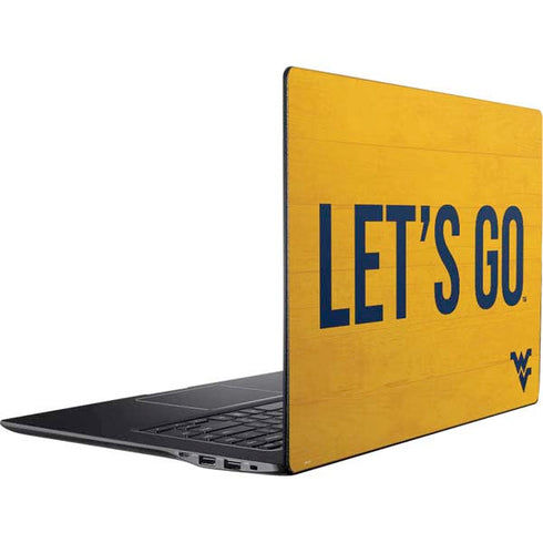 West Virginia University Mountaineers Ativ Book 9 (15.6in 2014) Skin