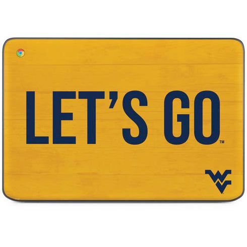 West Virginia University Mountaineers HP Chromebook Skin