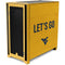 West Virginia University Mountaineers Corsair 4000D Tempered Glass Mid-Tower ATX Case Skin