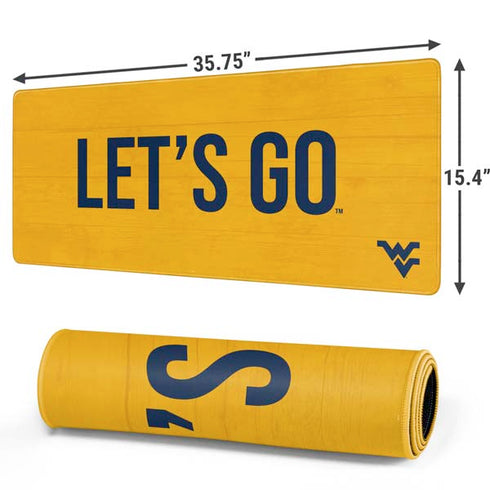 West Virginia University Mountaineers Gaming Mouse Pad