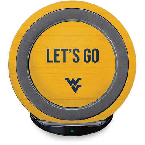 West Virginia University Mountaineers Fast Charge Wireless Charging Stand Skin