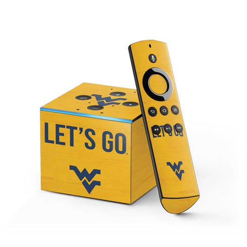 West Virginia University Mountaineers Fire TV Cube Skin