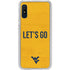 West Virginia University Mountaineers Galaxy A10e Clear Case