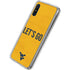 West Virginia University Mountaineers Galaxy A10e Clear Case