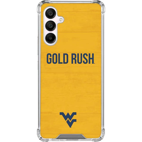 West Virginia University Mountaineers Galaxy A16 5G Clear Case
