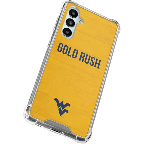 West Virginia University Mountaineers Galaxy A16 5G Clear Case