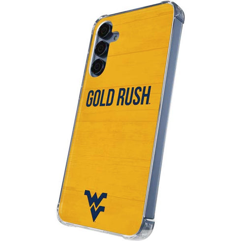 West Virginia University Mountaineers Galaxy A35 5G Clear Case