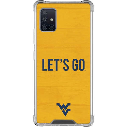 West Virginia University Mountaineers Galaxy A51 5G Clear Case