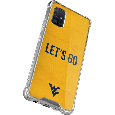 West Virginia University Mountaineers Galaxy A51 5G Clear Case
