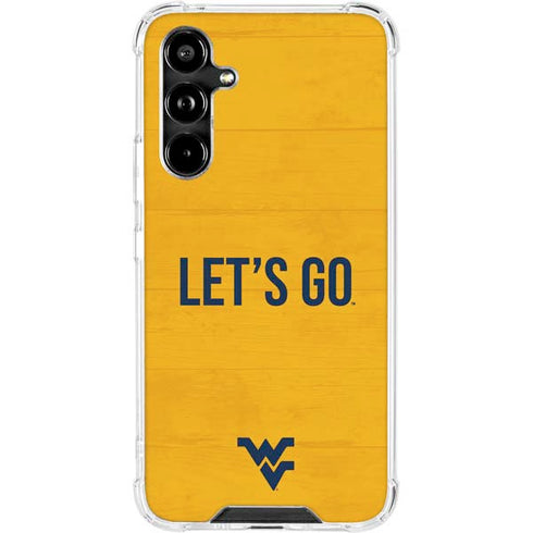 West Virginia University Mountaineers Galaxy A54 5G Clear Case