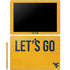 West Virginia University Mountaineers Galaxy Book 12in Skin